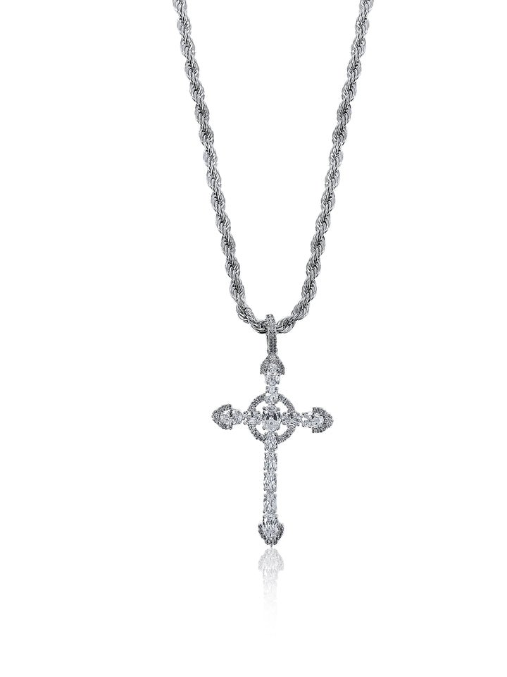 Devoted Love Cross Necklace
