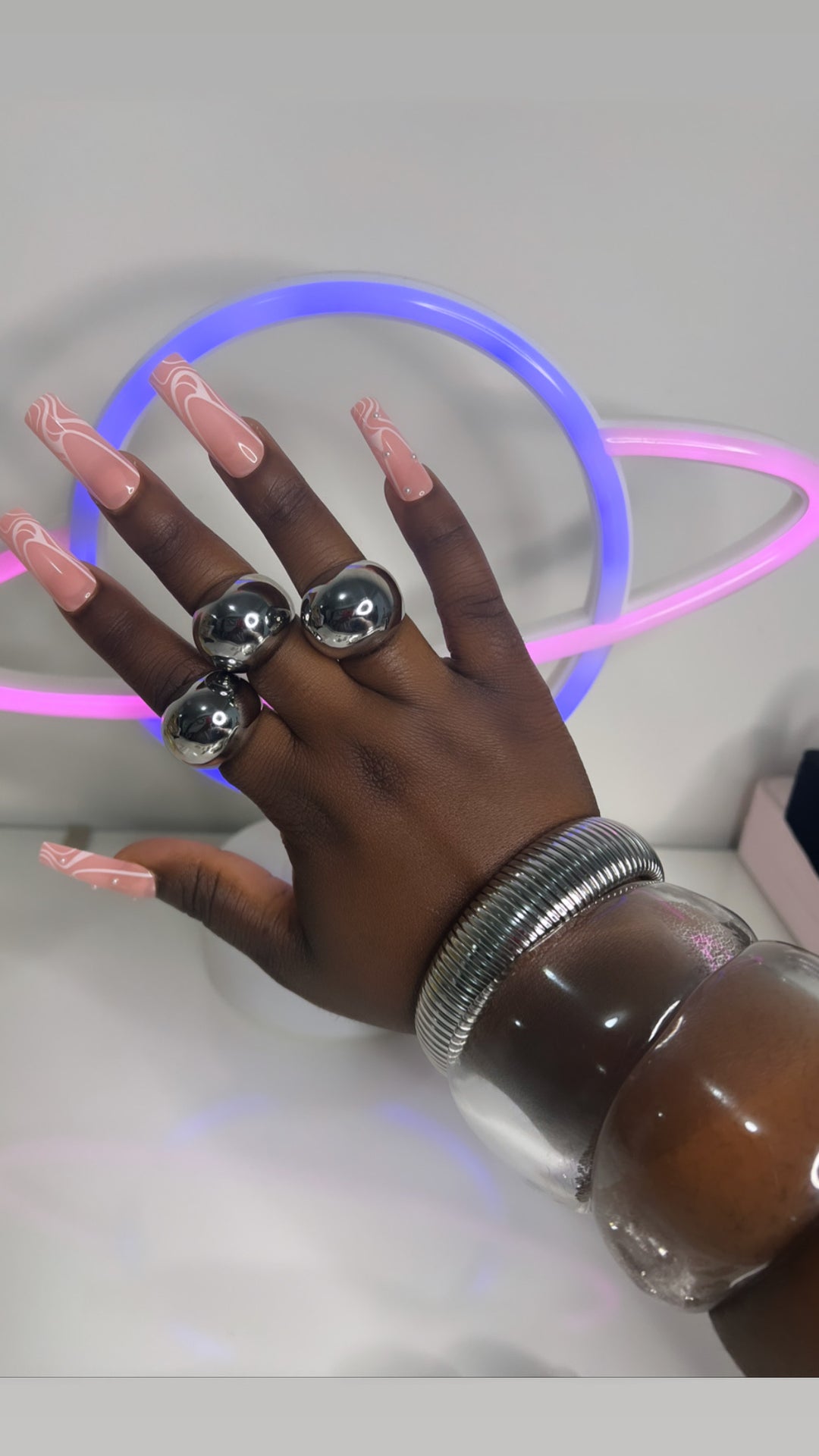 Clear Jelly Bangles