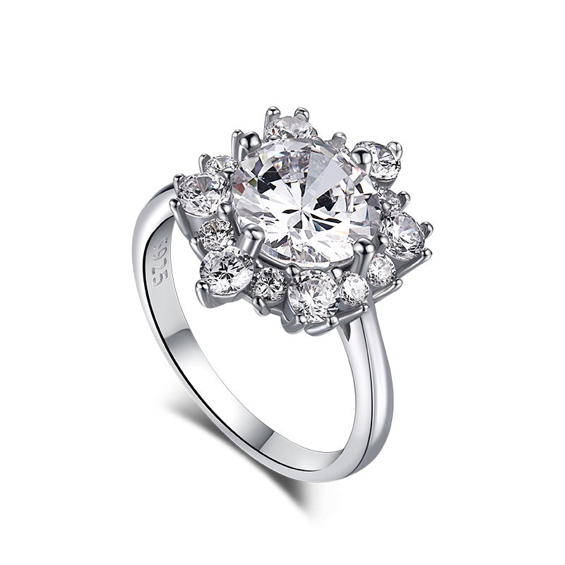Evelyn Rose Ring - 925 Sterling Silver