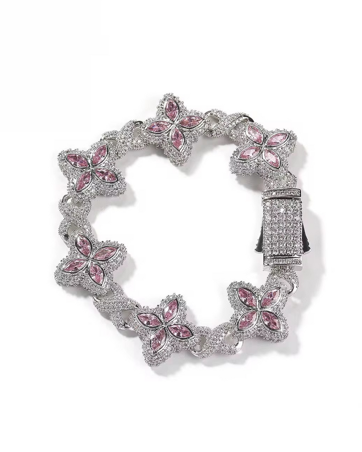 Rosé Clover Bracelet