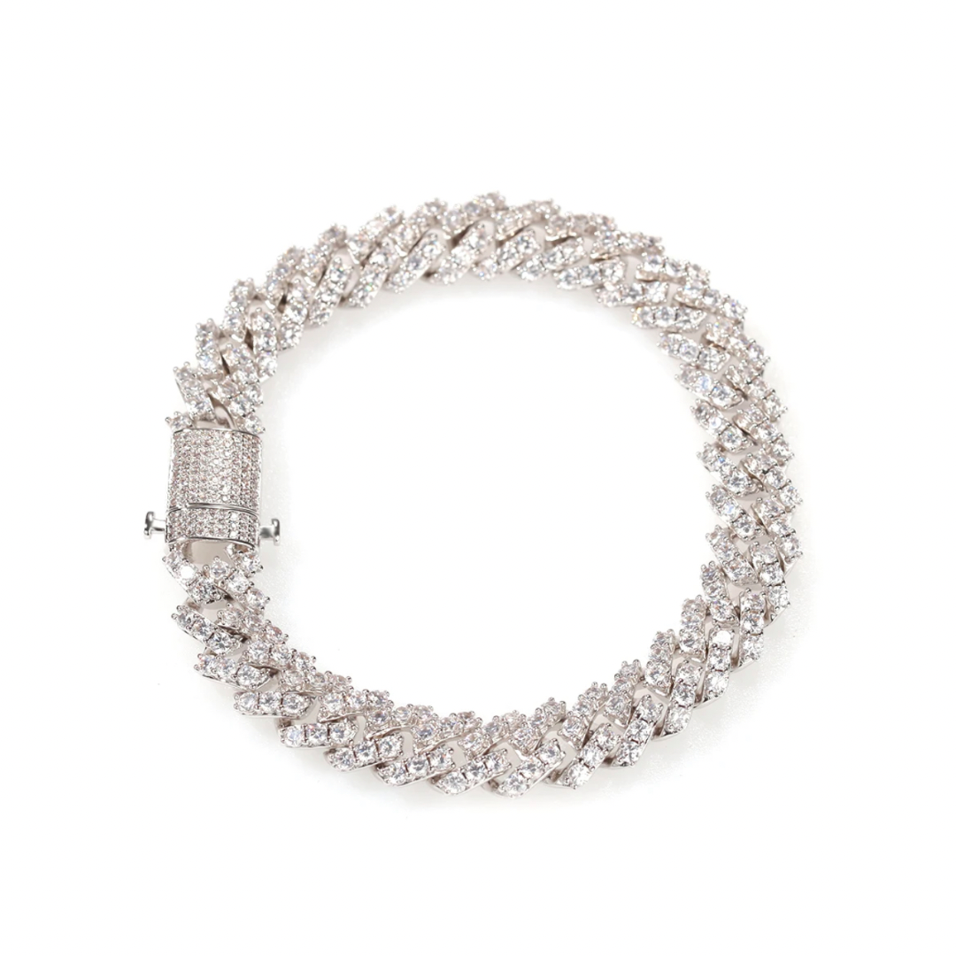 So Icy Cuban Bracelet - Silver