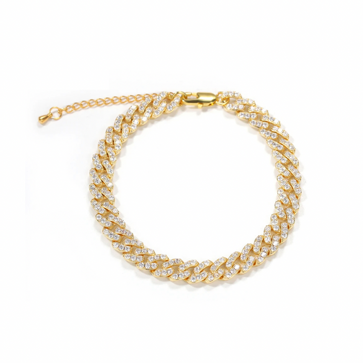 So Icy Cuban Bracelet - Gold