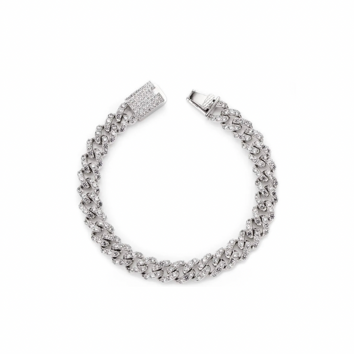 So Icy Cuban Bracelet - Silver