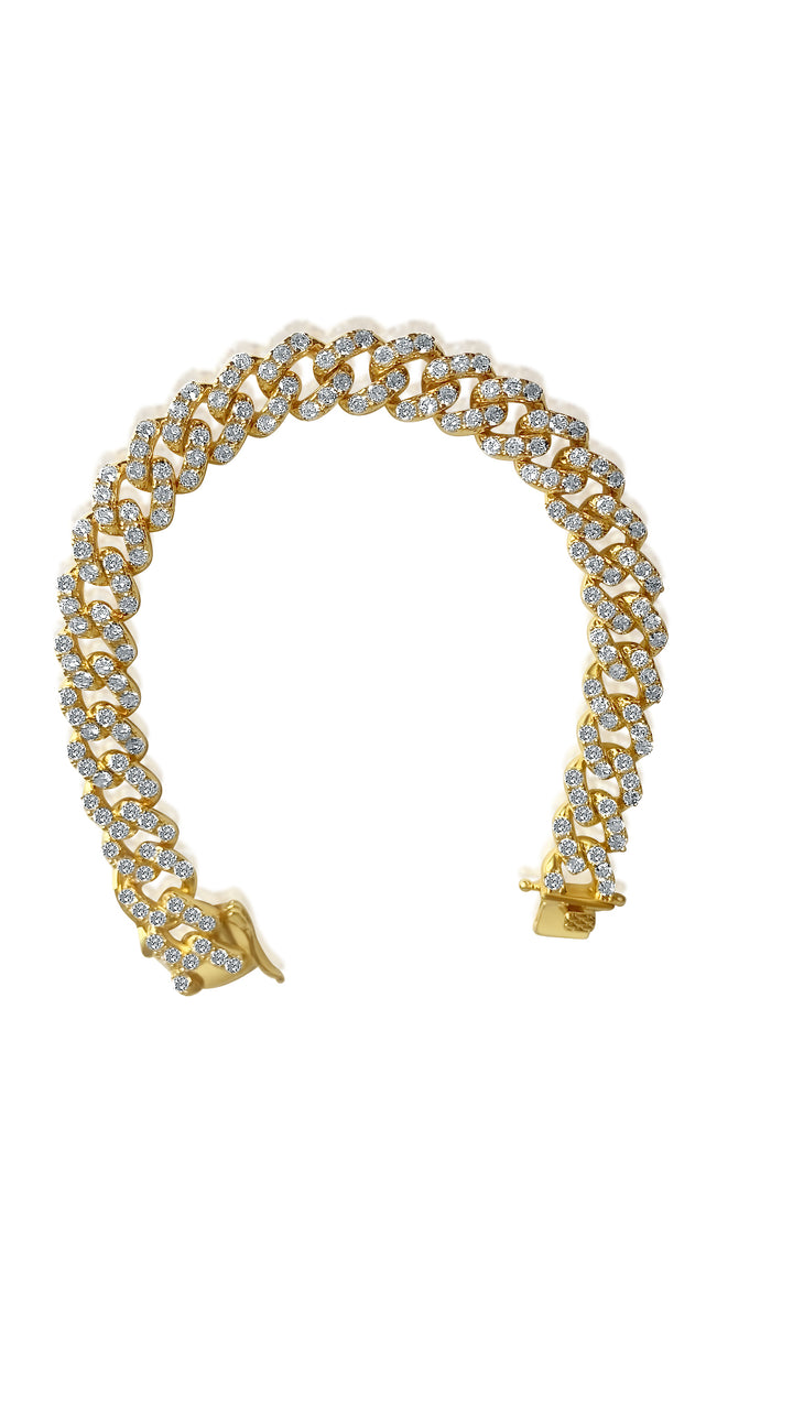 So Icy Cuban Bracelet - Gold