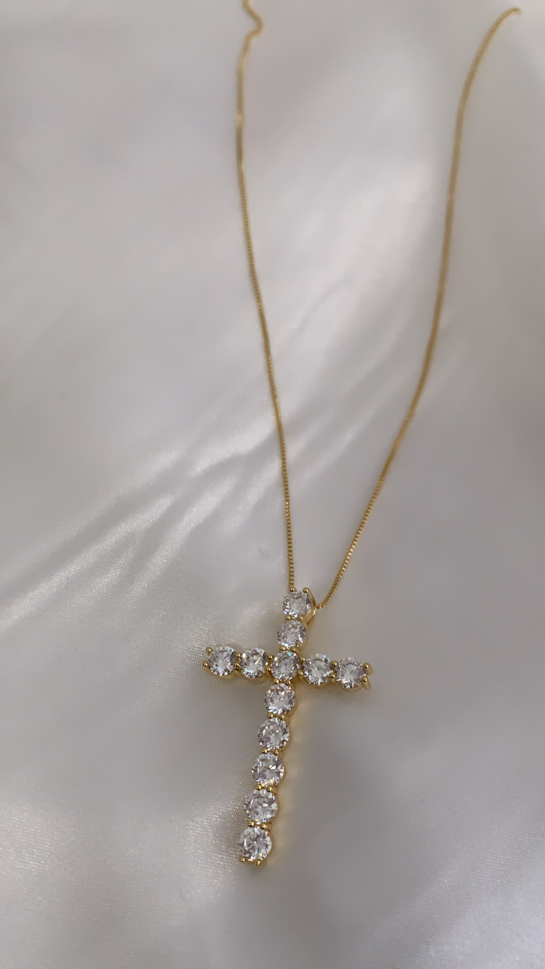 Cross Diamond Necklace