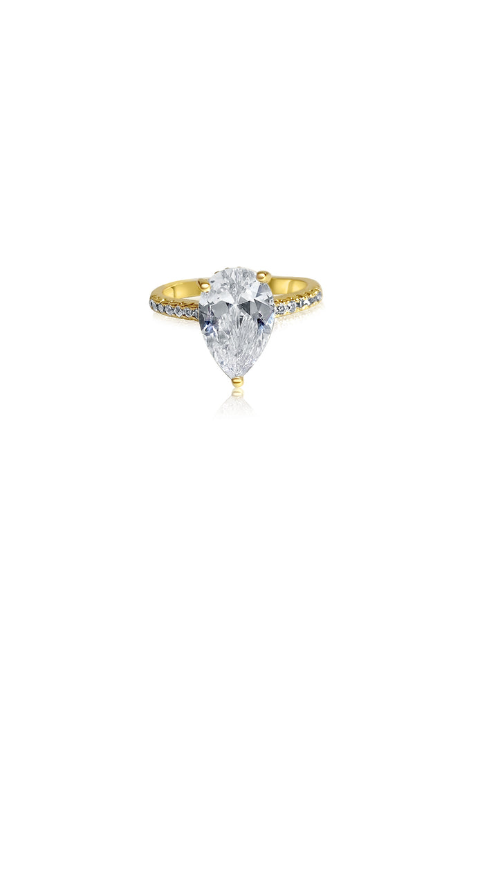 Nina Diamond Ring - Gold