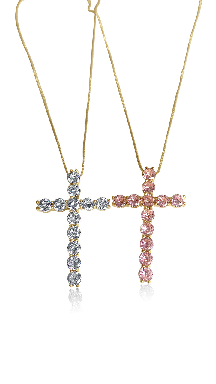 Cross Diamond Necklace